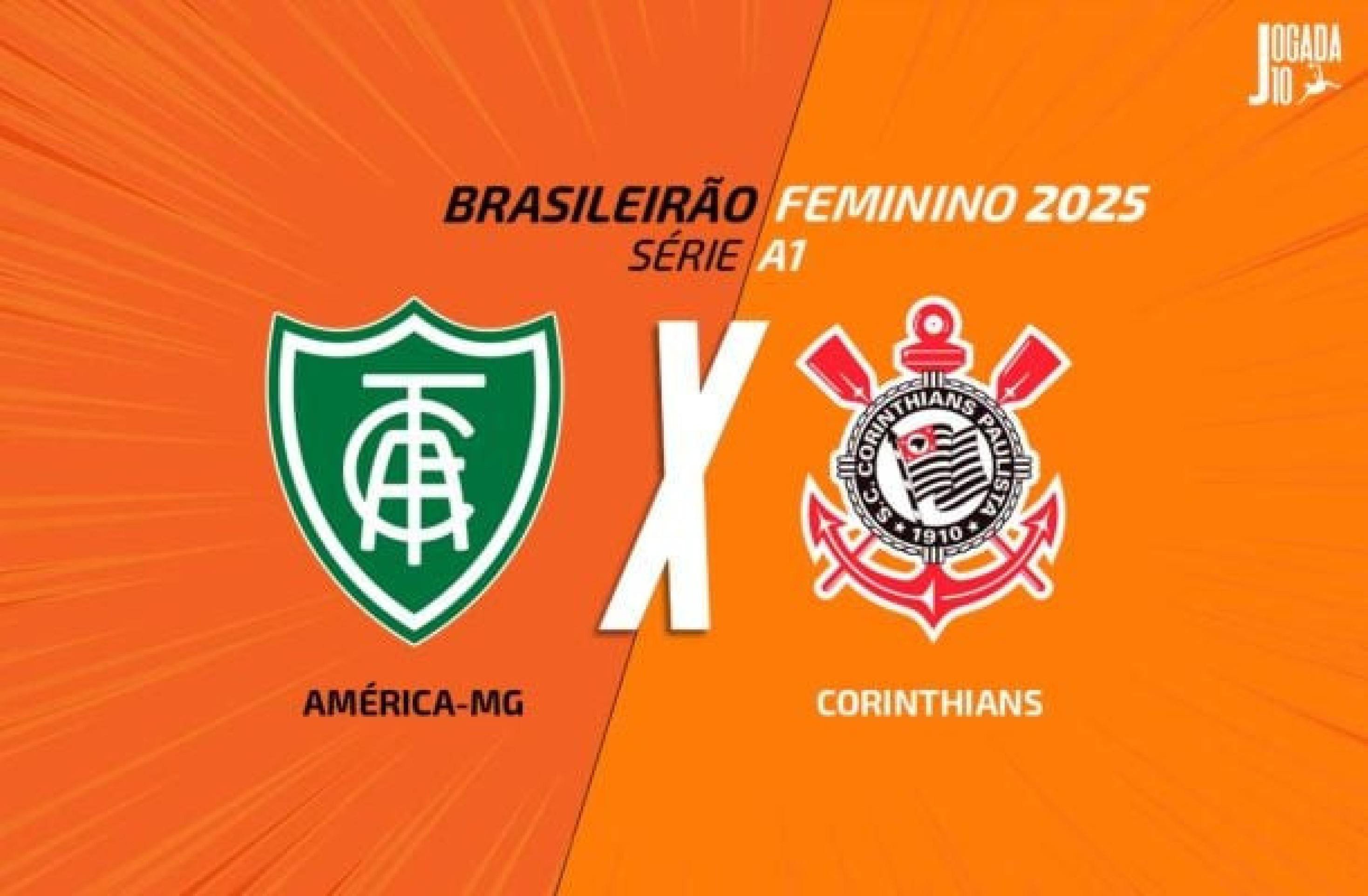América-MG x Corinthians (Feminino): onde assistir, escalações e arbitragem América-MG x Corinthians (Feminino): onde assistir, escalações e arbitragem