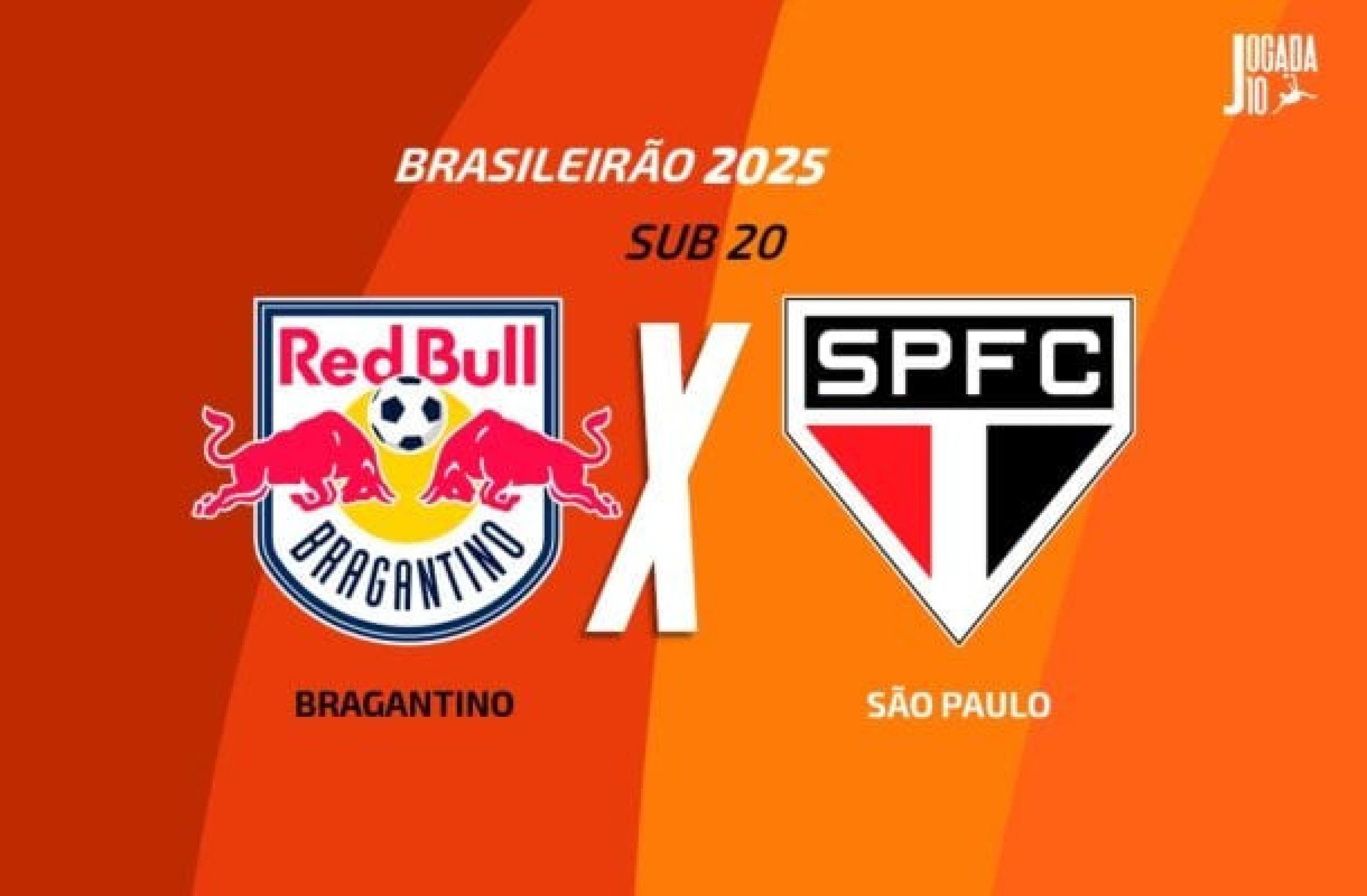 RB Bragantino x São Paulo (Sub-20): onde assistir, escalações e arbitragem