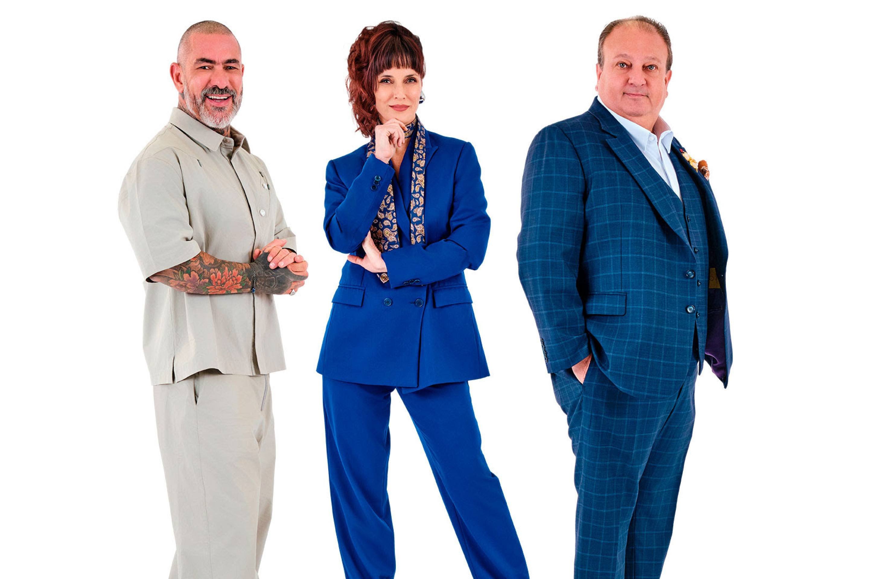 Henrique Fogaça, Helena Rizzo e Erick Jacquin estão prontos para comandar a nova temporada do MasterChef Brasil