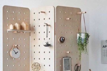 Mobiliários com mais 
de uma função podem otimizar o espaço dividido