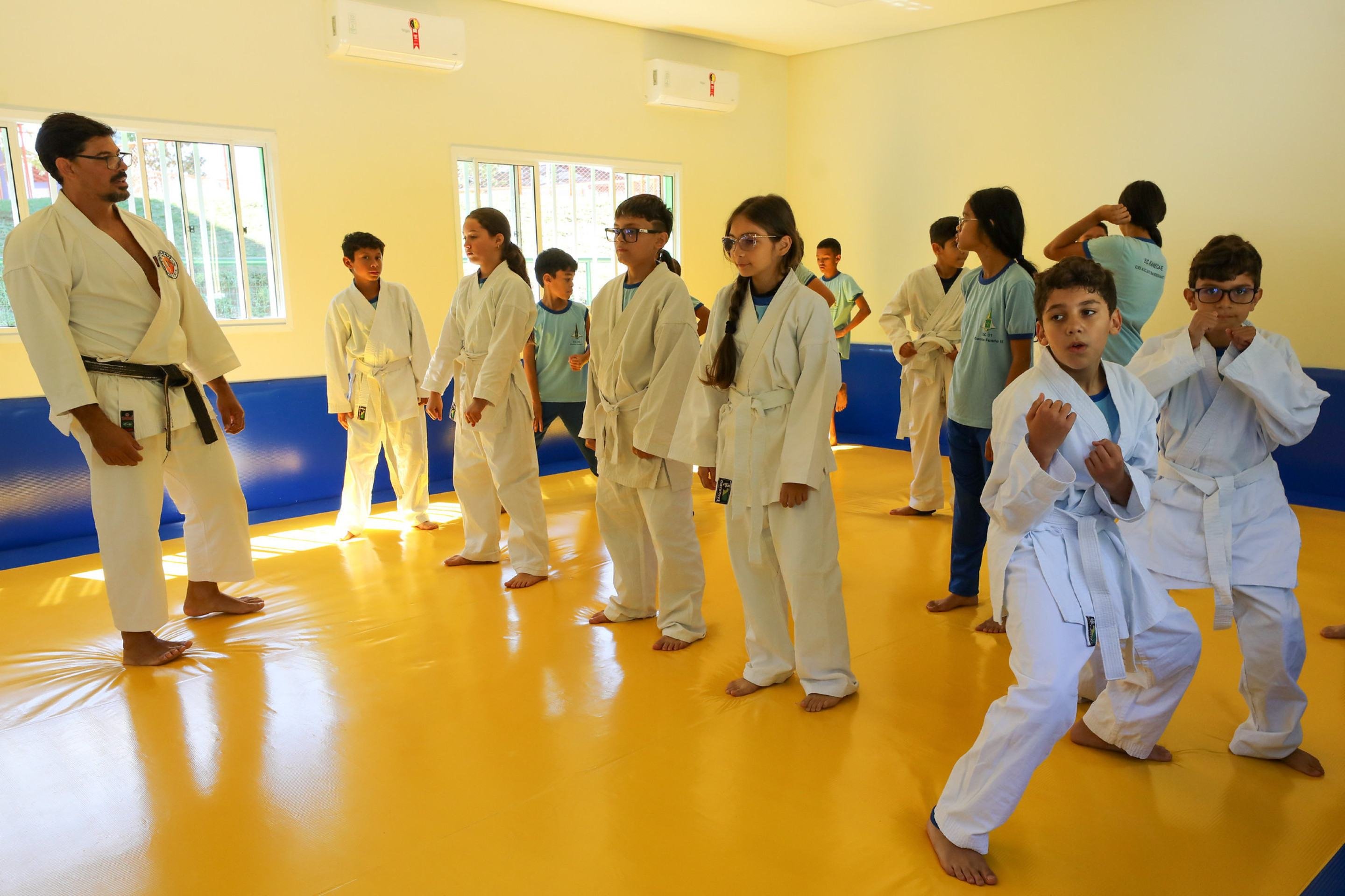 Entrega de novos módulos escolares na Escola Parque da Natureza e Esporte (EPNE), no Núcleo Bandeirante