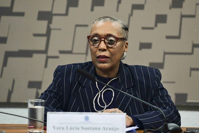 Ministra do Tribunal Superior Eleitoral (TSE), Vera Lúcia Santana Araújo. - (crédito: Pedro França/Agência Senado) Ministra do Tribunal Superior Eleitoral (TSE), Vera Lúcia Santana Araújo. - (crédito: Pedro França/Agência Senado)