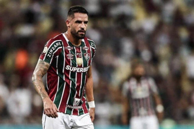 Renato Augusto teve agem ruim pelo Fluminense - (crédito: FOTO: LUCAS MERÇON / FLUMINENSE F.C.) Renato Augusto teve agem ruim pelo Fluminense - (crédito: FOTO: LUCAS MERÇON / FLUMINENSE F.C.)