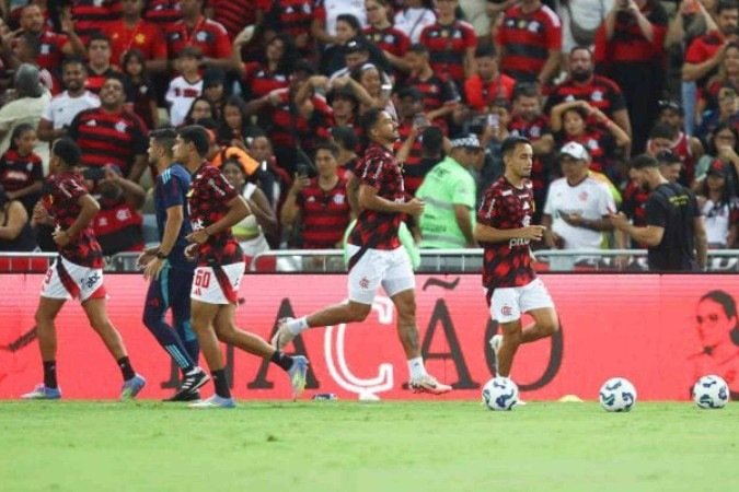 Flamengo tem transmissão própria - (crédito: Gilvan de Souza/Flamengo) Flamengo tem transmissão própria - (crédito: Gilvan de Souza/Flamengo)