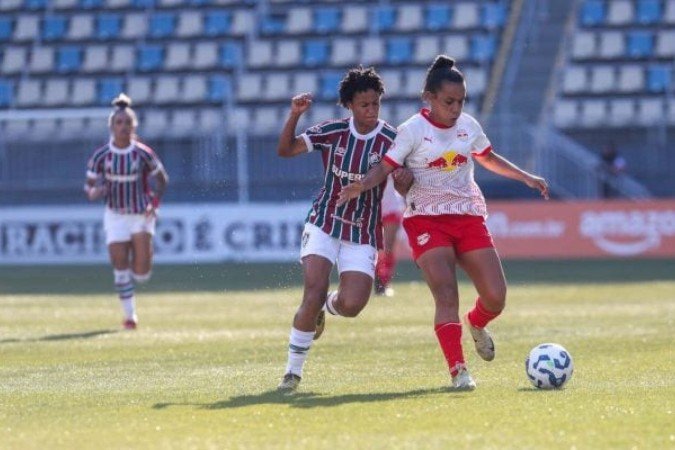 O jogo começou movimentado na tarde desta quarta-feira  -  (crédito: Foto de Fernando Roberto/Red Bull Bragantino)