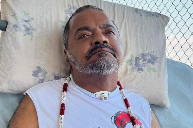 Arlindo sofreu um acidente vascular cerebral hemorrágico em março de 2017 - (crédito: Reprodução/Instagram) Arlindo sofreu um acidente vascular cerebral hemorrágico em março de 2017 - (crédito: Reprodução/Instagram)