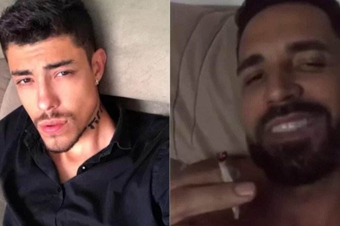 Jovem compartilhou um vídeo em que o artista aparece fumando, e afirmou: Jovem compartilhou um vídeo em que o artista aparece fumando, e afirmou: