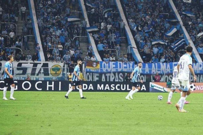 Grêmio não sai do 0 a 0 com o CSA e está eliminado da Copa do Brasil - (crédito: Foto: Divulgação Grêmio) Grêmio não sai do 0 a 0 com o CSA e está eliminado da Copa do Brasil - (crédito: Foto: Divulgação Grêmio)