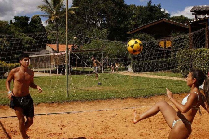 A GuestHouse conta com inúmeros atrativos para os apaixonados por esporte