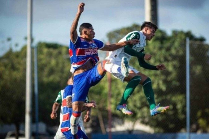 Palmeiras e Fortaleza ficaram no empate - (crédito: Foto: João Moura/Fortaleza) Palmeiras e Fortaleza ficaram no empate - (crédito: Foto: João Moura/Fortaleza)