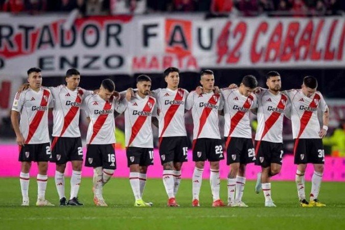 Eliminação do River, para o Platense, ocorreu nas penalidades - (crédito: Foto: Marcelo Endelli/Getty Images) Eliminação do River, para o Platense, ocorreu nas penalidades - (crédito: Foto: Marcelo Endelli/Getty Images)