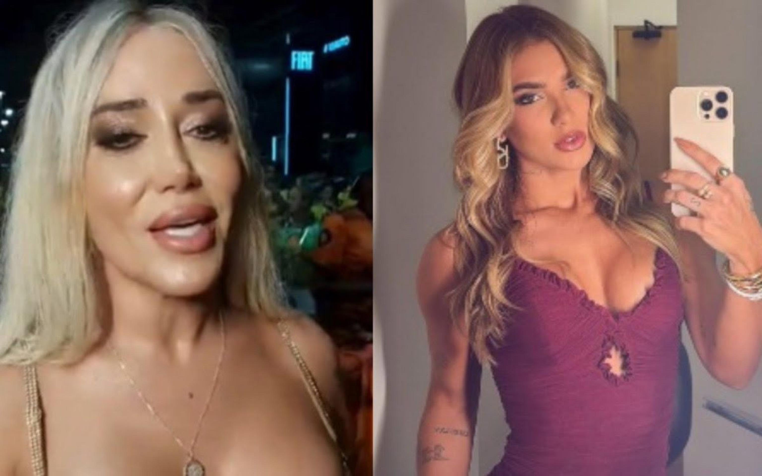 Mulher Abacaxi tenta barrar Virginia Fonseca