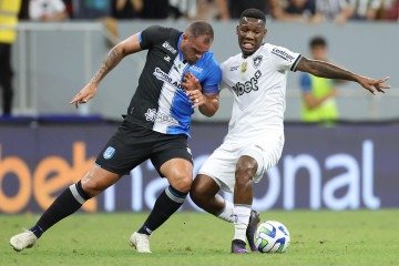 Capital não conseguiu a 'missão impossível' de virar o 4 x 0 da partida de ida e foi eliminado pelo Botafogo na Copa do Brasil     -  (crédito:  VItor Silva/Botafogo)