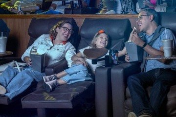 Poltronas são automáticas e reclináveis trazendo mais conforto  -  (crédito: Divulgação / Kinoplex)