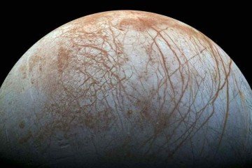Europa, Lua de Júpiter -  (crédito: NASA/JPL-Caltech/SETI Institute)