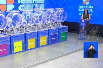 Mega-Sena, Quina e outras loterias são sorteadas nesta quinta-feira (22/5) -  (crédito: Reprodução/YouTube/Caixa)