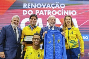 Lula renovou por mais quatro anos o patrocínio da Caixa ao Comitê Paralímpico Brasileiro, de olho na preparação para os Jogos Paralímpicos de Los Angeles, em 2028. -  (crédito: Ricardo Stuckert/PR)