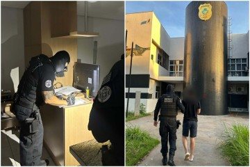 A Polícia Civil de Goiás deflagrou uma operação para desarticular uma associação criminosa especializada em fraudes eletrônicas e lavagem de dinheiro -  (crédito: Divulgação/Polícia Civil)