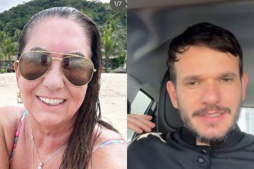 Padre Patrick e Margareth Serrão através das redes sociais -  (crédito: Reprodução: Redes Sociais)