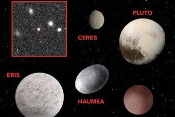 Planeta-anão 2017 OF201 -  (crédito:  NASA/JPL-Caltech)