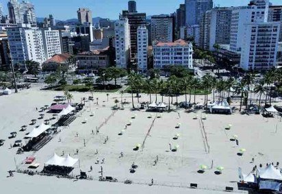 A cidade compõe a chamada Região Metropolitana da Baixada Santista ao lado de oito municípios: São Vicente, Cubatão, Guarujá, Bertioga, Praia Grande, Mongaguá, Itanhaém e Peruíbe. 
 -  (crédito:  Divulgação) -A cidade compõe a chamada Região Metropolitana da Baixada Santista ao lado de oito municípios: São Vicente, Cubatão, Guarujá, Bertioga, Praia Grande, Mongaguá, Itanhaém e Peruíbe. 
 -  (crédito:  Divulgação)