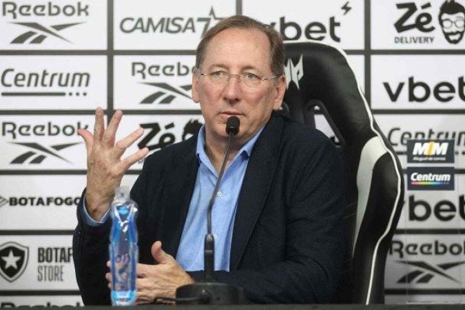 John Textor, dono da SAF do Botafogo - (crédito: Foto: Vitor Silva / BFR) John Textor, dono da SAF do Botafogo - (crédito: Foto: Vitor Silva / BFR)