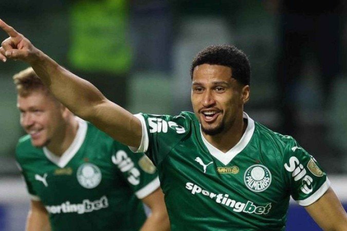 Murilo está a um gol de entrar no top 5 de zagueiros artilheiros do Palmeiras - (crédito: Foto: Cesar Greco/Palmeiras) Murilo está a um gol de entrar no top 5 de zagueiros artilheiros do Palmeiras - (crédito: Foto: Cesar Greco/Palmeiras)