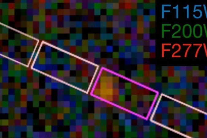 A galáxia foi descoberta por meio da técnica de espectrometria, ou seja, com a análise do espectro de luz - (crédito: Divulgação) A galáxia foi descoberta por meio da técnica de espectrometria, ou seja, com a análise do espectro de luz - (crédito: Divulgação)