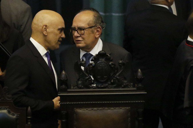 As declarações de Gilmar ocorreram após o secretário de Estado dos EUA falar em sanção contra Moraes - (crédito: Fernando Frazão/Agência Brasil) As declarações de Gilmar ocorreram após o secretário de Estado dos EUA falar em sanção contra Moraes - (crédito: Fernando Frazão/Agência Brasil)