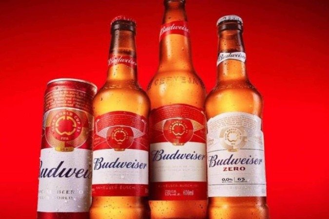 Embalagem da Budweiser para Mundial de Clubes -  (crédito: Divulgação)