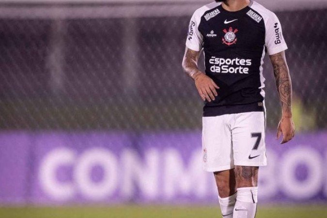 MAYCON - Foi mais uma peça que apareceu bem para fechar a pressão adversária, mas não conseguiu ter uma atuação muito efetiva ao longo da partida. Nota: 5,5 - Foto: Rodrigo Coca/Agência Corinthians