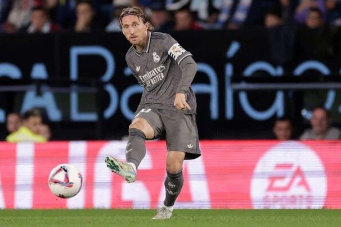 Modric defendeu o Real por 13 anos e virou recordista em títulos na história - (crédito: Foto: Antonio Villalba / Real Madrid) Modric defendeu o Real por 13 anos e virou recordista em títulos na história - (crédito: Foto: Antonio Villalba / Real Madrid)
