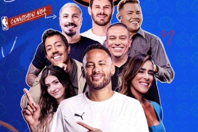 Neymar se reúne com amigos para react de jogo das Finais da Conferência Oeste da NBA - (crédito: QSI Quality Sports Images) Neymar se reúne com amigos para react de jogo das Finais da Conferência Oeste da NBA - (crédito: QSI Quality Sports Images)