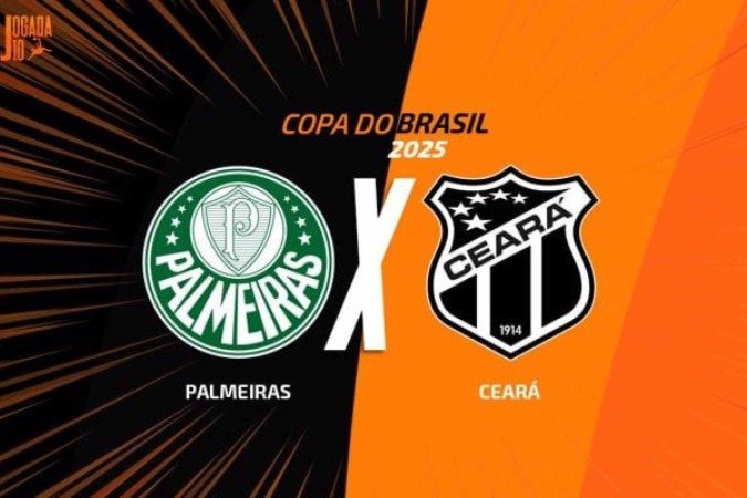 Em grande fase, Palmeiras recebe o Ceará - (crédito: Foto: Arte Jogada10) Em grande fase, Palmeiras recebe o Ceará - (crédito: Foto: Arte Jogada10)
