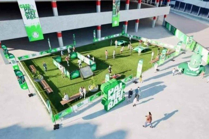 Projeto da Casa Palmeiras em New Jersey, nos Estados Unidos - (crédito: Foto: Reprodução) Projeto da Casa Palmeiras em New Jersey, nos Estados Unidos - (crédito: Foto: Reprodução)