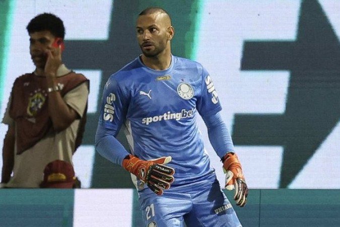 WEVERTON - Não foi muito exigido durante a partida. Fez defesas seguras, mas nenhuma muito perigosa. O Palmeiras teve o controle das ações o tempo inteiro. NOTA: 5,5 - Foto: Cesar Greco/Palmeiras