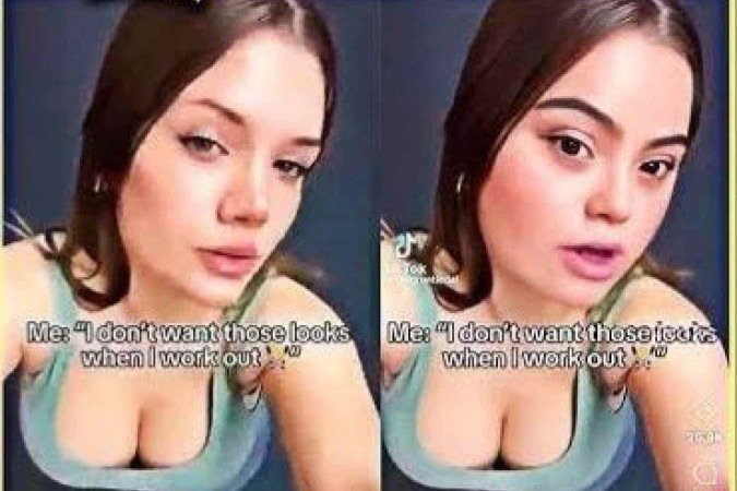 Filtros simulam pessoas com Síndrome de Dow - (crédito: Reprodução Instagram) Filtros simulam pessoas com Síndrome de Dow - (crédito: Reprodução Instagram)
