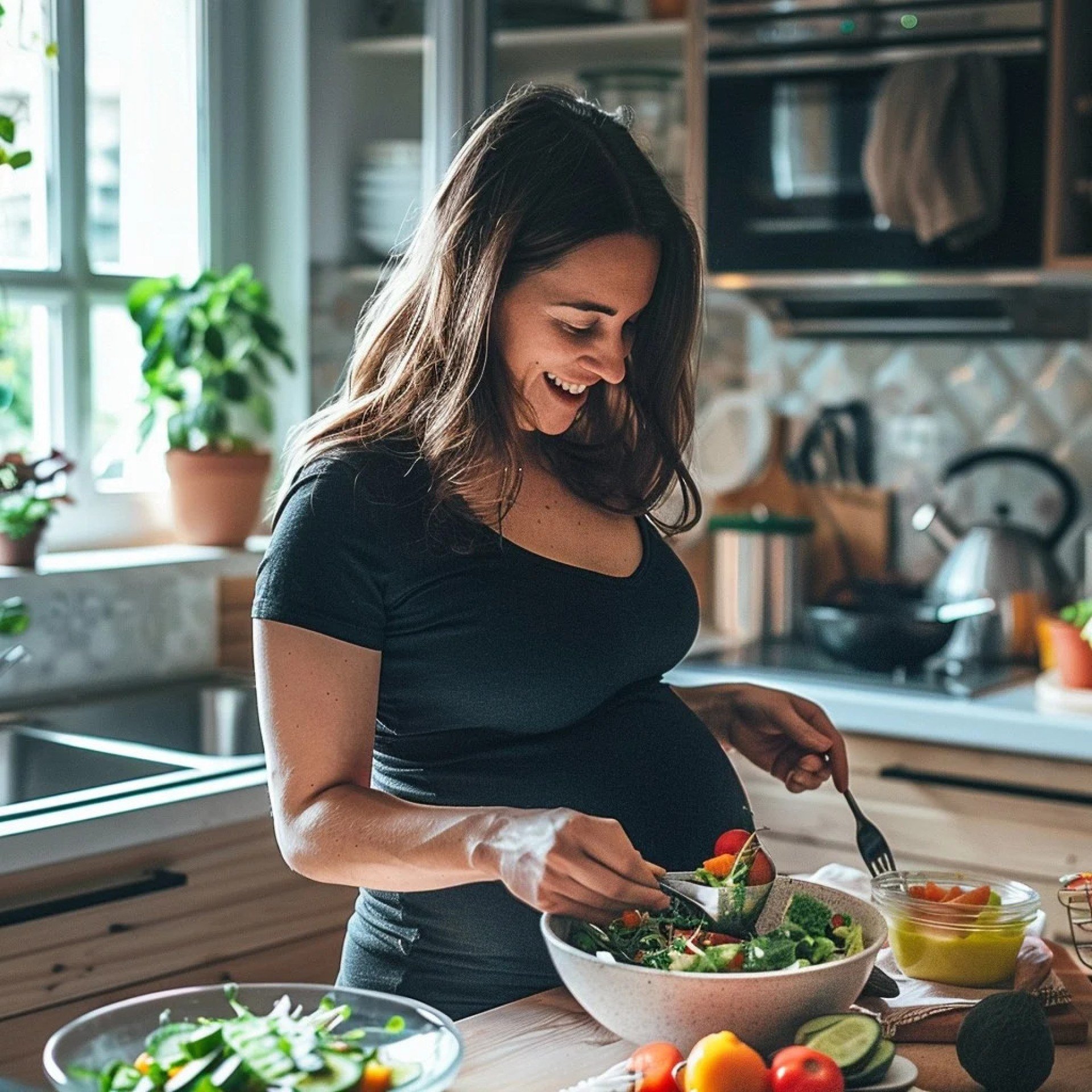 Boa alimentação da gestante para o equilíbrio da criança