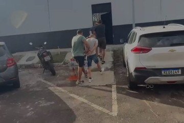 Homens foram presos pela Corpatri -  (crédito: PCDF/Divulgação)