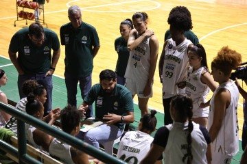 Reta final terá confrontos importantes para o Cerrado buscar a classificação aos playoffs na temporada de estreia do time na LBF -  (crédito: Felipe Costa/Cerrado Basquete)