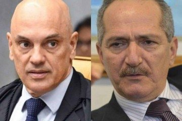 Convocado no inquérito que apura a tentativa de golpe de Estado, Rebelo travou uma discussão acalorada com o ministro Moraes -  (crédito: Carlos Moura/SCO/STF e EBC)