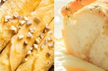 Crepioca ou pão francês com ovo no café da manhã?
 -  (crédito: Reprodução/Freepik e Reprodução/Canva)