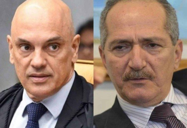 Convocado no inquérito que apura a tentativa de golpe de Estado, Rebelo travou uma discussão acalorada com o ministro Moraes -  (crédito: Carlos Moura/SCO/STF e EBC)