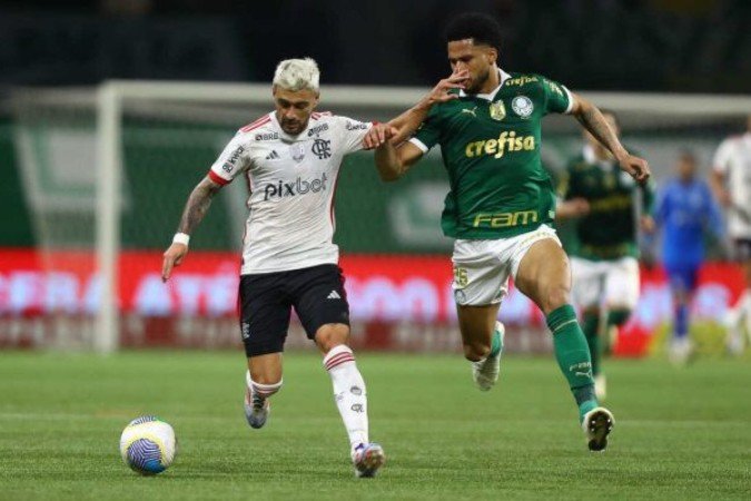 Flamengo só perdeu uma vez para o Palmeiras Allianz Parque - (crédito: Fotos: Gilvan de Souza/Flamengo) Flamengo só perdeu uma vez para o Palmeiras Allianz Parque - (crédito: Fotos: Gilvan de Souza/Flamengo)