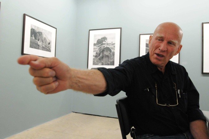  31/08/2014. Crédito: Carlos Moura/CB/D.A Press. Brasil. Brasilia - DF. Entrevista com o fotografo Sebastião Salgado, que está na cidade com a exposição: Genesis, no Centro Cultural Banco do Brasil - CCBB.
      