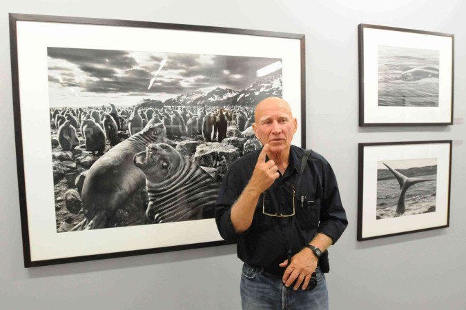  31/08/2014. Crédito: Carlos Moura/CB/D.A Press. Brasil. Brasilia - DF. Entrevista com o fotografo Sebastião Salgado, que está na cidade com a exposição: Genesis, no Centro Cultural Banco do Brasil - CCBB.
      Caption 