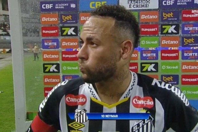 Neymar deixou em aberto a possibilidade de renovação com o Santos - (crédito: Foto: Reprodução) Neymar deixou em aberto a possibilidade de renovação com o Santos - (crédito: Foto: Reprodução)