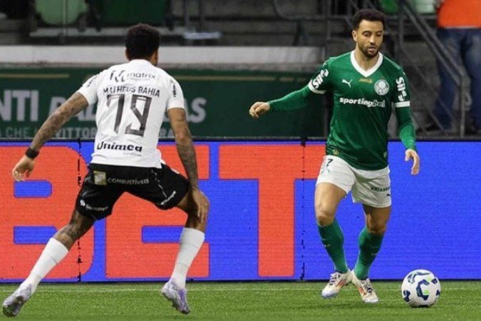 Felipe Anderson deixou o duelo contra o Ceará ainda no primeiro tempo - (crédito: Foto: Cesar Greco/Palmeiras) Felipe Anderson deixou o duelo contra o Ceará ainda no primeiro tempo - (crédito: Foto: Cesar Greco/Palmeiras)