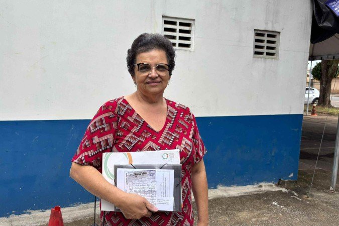 Jussimara Monteiro, 60, dessa vez foi apenas fazer uma consulta de rotina na saúde pública, porque já se protegeu contra a Influenza este ano. - (crédito: Leonardo Rodrigues/CB) Jussimara Monteiro, 60, dessa vez foi apenas fazer uma consulta de rotina na saúde pública, porque já se protegeu contra a Influenza este ano. - (crédito: Leonardo Rodrigues/CB)