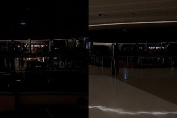 Park Shopping sofre falta de luz neste sábado (24/5) -  (crédito: Reprodução/Redes sociais)
